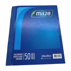Talonario X 1028 duplicado grande