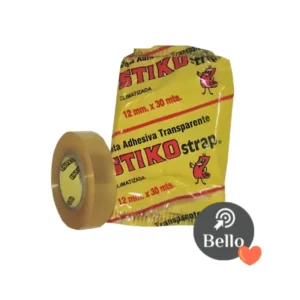 Cinta adhesiva STIKO STRAP 12 MM x 30 metros.