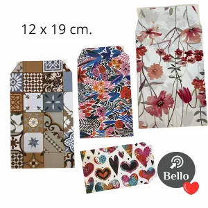 Sobre de regalo autoadhesivo x 10 u.