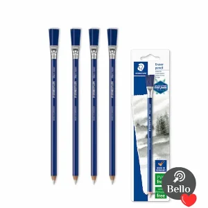 Lapiz borrador con escobilla Staedler c/ unidad