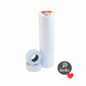 Rollos de etiquetas Blancas Ezco