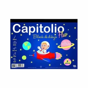 Block de dibujo Capitolio Flúo N°5