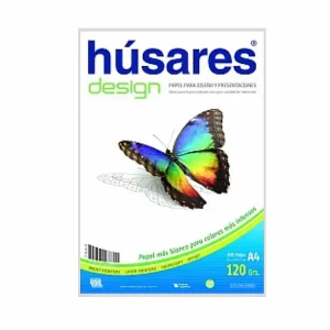 Resma A4 Husares Design 120 gr. x 100 hojas