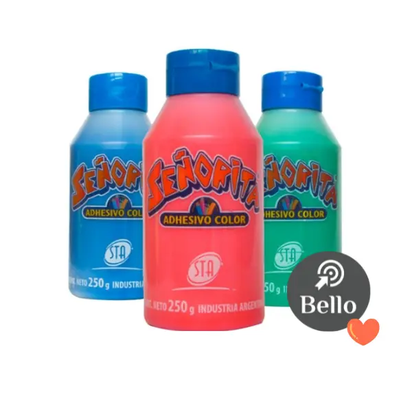 Adhesivo vinilico color STA 250 gr.