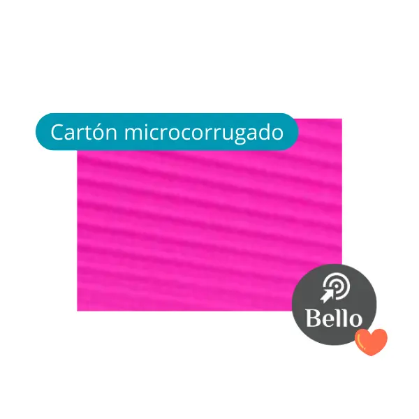 Carton Microcorrugado Fucsia