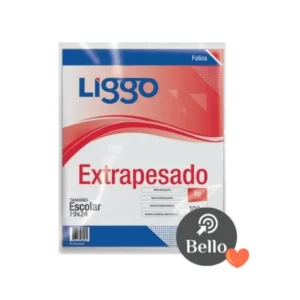 Folios escolares  Liggo Extrapesado x 100u