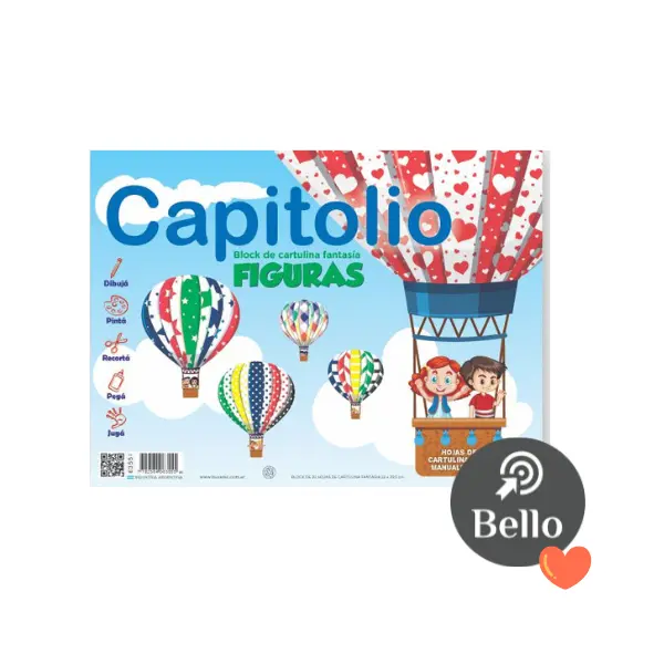 Block de dibujo Capitolio Figuras