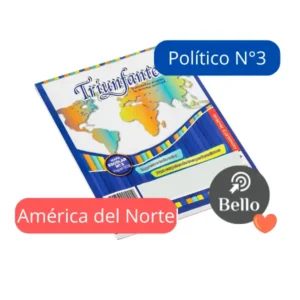 Mapas TRIUNNFANTE N3 politico X 40 unidades