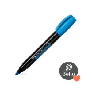 Resaltador FABER CASTELL N49 Celeste