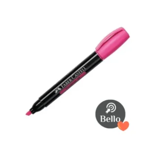 Resaltador FABER CASTELL N49 Rosa