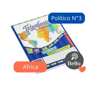 Mapas N3 Politico Africa X 40 unidades