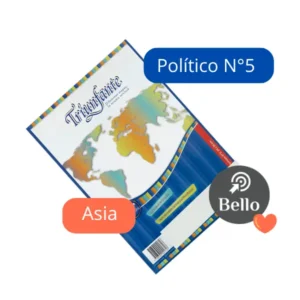 Mapas N5 Politico AsiaX 20 unidades