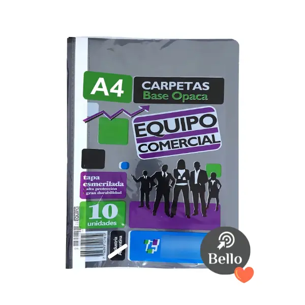 Carpeta A4 base opaca Luma x 10 unidades.