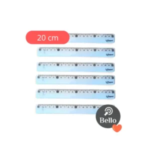 Regla 20 cm.